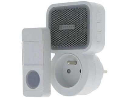 Sino Sem Fio Perfil 38 Melodias 85db Alcance 100m Tomado Através do Perfil