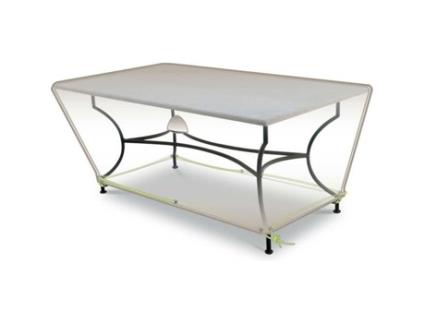 Capa Protetora Para Mesa Retangular 160 X 90 X 50 Cm Luxe Jardiline
