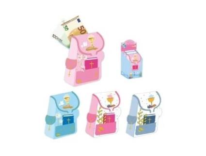 Expositor 48 Carteiras Mochila Primeira Comunhão