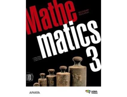 Livro Mathematics 3. Students Book Da Editorial Anaya De José Colera Jiménez, Ignacio Gaztelu Albero Et Al. (inglês)