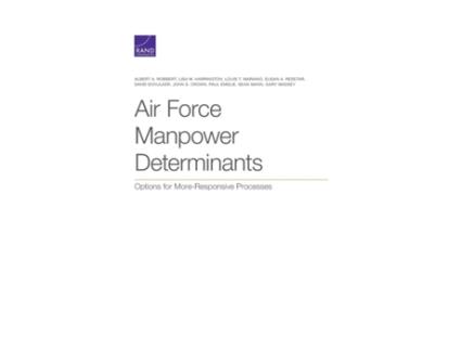 Livro Air Force Manpower Determinants De Gary Massey (inglês)