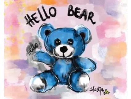 Livro Hello Bear de Sladjana Lazarevic (Inglês - Capa Dura)