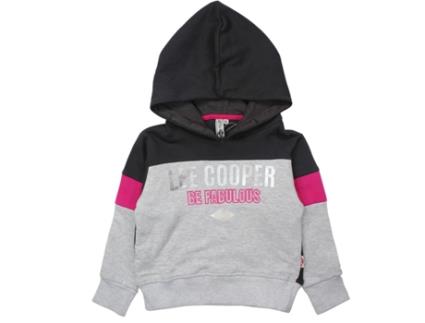 Sweatshirt de Criança LEE COOPER Cinzento (XS)