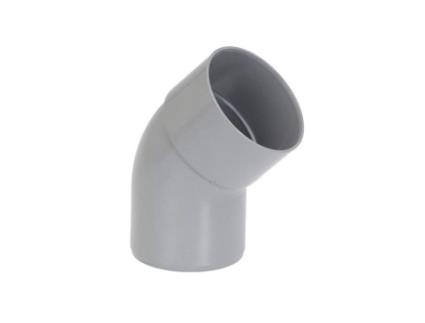Cotovelo Macho Fêmea Em Pvc 45° Girpi D 100 Mm Plástico Sintético Branco