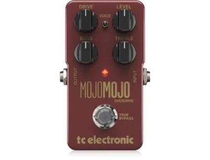 Pedal de efeitos Mojomojooverdrive Pedal de volume Preto, Castanho, Cinzento Tc Electronic