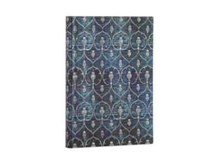 Livro Blue Velvet Midi Lined Journal De Paperblanks (inglês)
