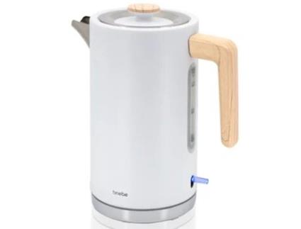 Nordic Electric Jug 1,7 L BPA Free, Base 360°, Briebe, Controlador Strix, Liberação Automática, Kt1165wht, Branco