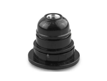 Porta Lâmpada Onlex 4a E27 Rosca Blister Preto