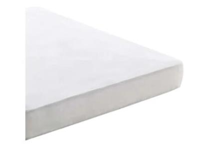Cama Transpirable Ultrasuave Antiácaros Nalui Viscose Branco (80x30x200cm)