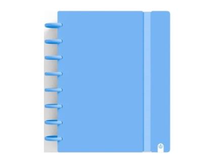Livro Cuaderno Ingeniox A5 80h Cuadricula Azul Pastel De Desconocido (espanhol)