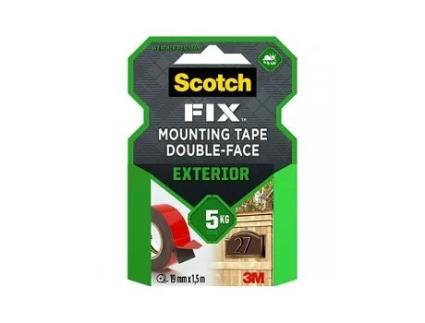 Fita Dupla Face 19mm X1,5mt Exterior 5kg 5344 Scoth 3m