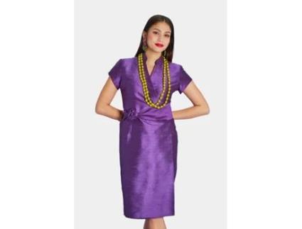 Vestido ANTOINE ET LILI Dupion Seda (L)