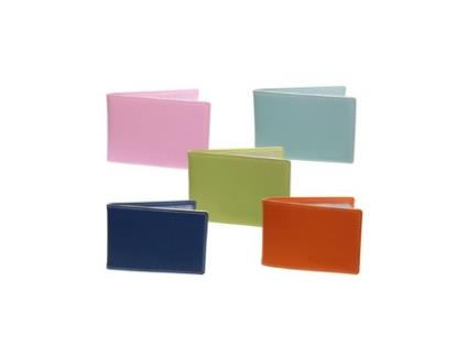 Livro Exp/30 Tarjerero 16 Fundas Cinco Colores Surtidos 11x7,5x1cm De Desconocido (espanhol)