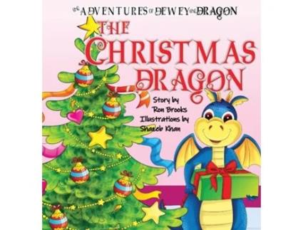 Livro The Christmas Dragon de Ron Brooks (Inglês)