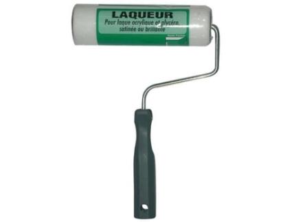 Rolo Para Laca Savy 175 Mm Fibras De Veludo De Poliéster Cabo De Plástico Diâmetro Do Tubo 45 Mm