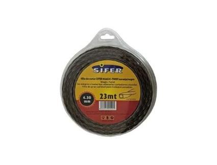 Rosca Roçadora Helicoidal Sifer Orange Black Silence 4,3mm X 23m