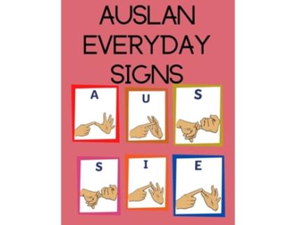 Livro Auslan Everyday Signs.educational Book, Suitable For Children, Teens And Adults. Contains Essential Daily Signs. De Cristie Publishing (inglês)