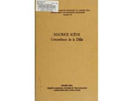 Livro Maurice Sceve de Jerry C Nash (Francês)