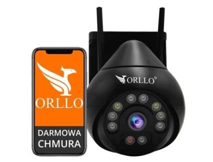 Câmera Ip Exterior Z8 Pro Wifi Rotativa Cor Nocturna 4mp Orllo