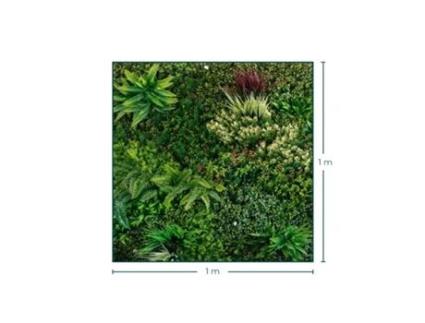 Jardim Vertical Artificial Tropical KIAUSE 1m x 1m