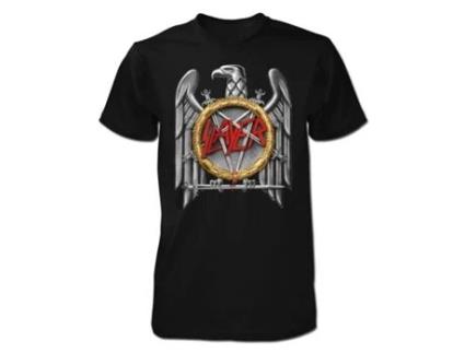 T-shirt SLAYER (L - Preto)