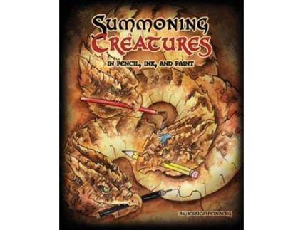 Livro Summoning Creatures In Pencil, Ink, And Paint De Jessica Feinberg (inglês)
