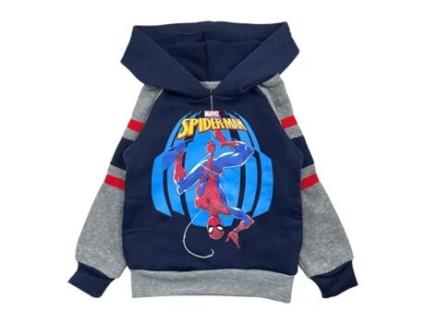Sweatshirt de Criança HOMEM-ARANHA Poliéster Azul (XS)