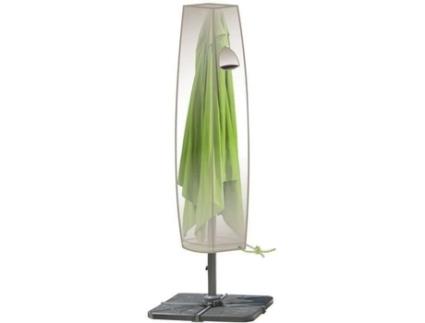 Capa De Guarda Sol Reta D 25 Cm L 200 Cm Cinza Massa Jardiline