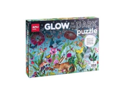 Livro Puzle Brillo En La Oscuridad Insectos De Desconocido (espanhol)