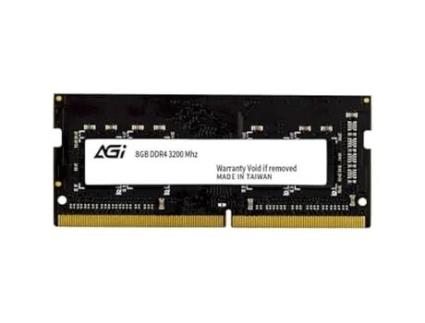 Faixa de Ram AGI Sd138 Ddr4 8 Gb 3200 Mhz Cl22 Não Ecc Compatível com Laptop/Notebook