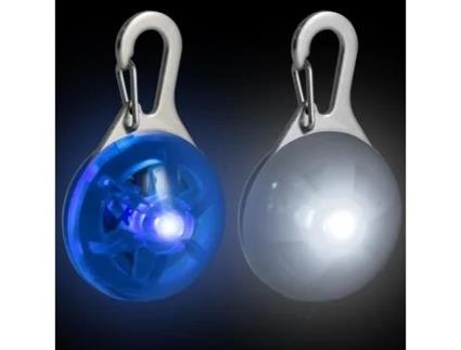 Pendente de Luz Led para Cães e Animais Campteck 3 Modos de Iluminação Azul e Branco IGADGITZ