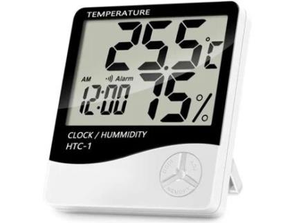 Termômetro Hidrômetro Termômetro Higrômetro Interior Multifuncional Eletrônico Tecido LCD Display Digital Temperatura E Leite