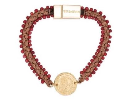 Pulseira Feminina Hipanema Pulseira Hipanema Conquistador Vermelha S Tamanho/comprimento 16 Cm