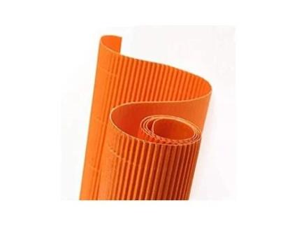 Livro Rollo Carton Ondulado 50x70cm 300g Naranja Canson De Desconocido (espanhol)