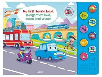 Livro Things That Toot Zoom Amp Vroom De Roberta Zilio (inglês - Capa Dura)