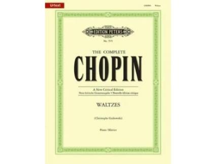 Livro Waltzes For Piano De Fryderyk Chopin (inglês)