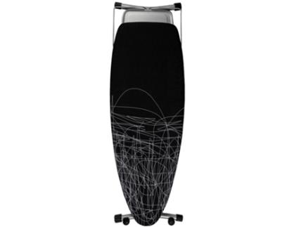 Tabla de Planchar HTOPVIP|Area Planchado 130x47 cm|Patas Antideslizantes con ruedas|Soporte Plancha Deslizante|Muy Estable|Altura Regulable 98 cm