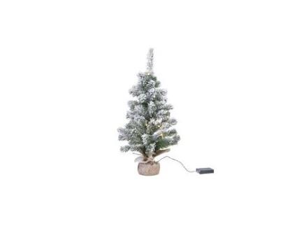 Mini Árvore Imperial Nevada Com Microled Ø30x45cm Lumineo Everlands