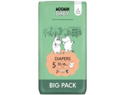 Big Pack Diapers 10 16 Kg T5 Moomin Baby