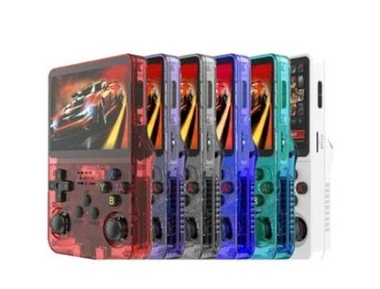 Console retrô com Bluetooth, branca, sem memória