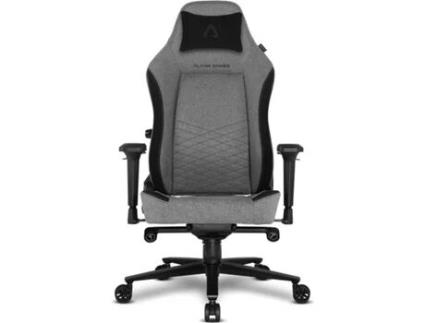 Cadeira Gaming ALPHA GAMER Alegra Fabric V2 (Cinzento)
