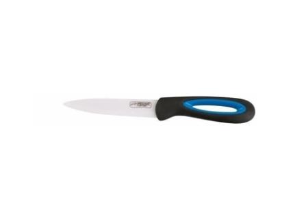 Faca Multiuso De Cerâmica Jean Dubost Stratos 13 Cm Cabo Preto E Azul Pradel Jean Dubost