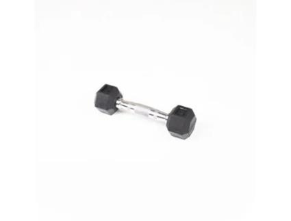 Haltere De Borracha Hexagonal 1kg (unidade)