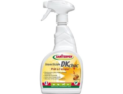 Inseticida Saniterpen Dk Choc 750 Ml Elimina Insetos, Ação De Longa Duração, Perfume Pin Des Landes