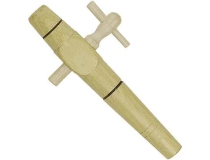 Torneira Em Madeira De Acácia Bico Ø22 Mm 7,5 Polegadas Bouchonnerie Jocondi