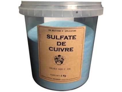 Sulfato De Cobre 1 Kg Dousselin
