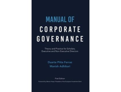 Livro Manual Of Corporate Governance De Duarte Pitta Ferraz E Manish Adhikari (inglês - Capa Dura)
