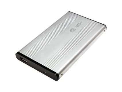 Gabinete para Disco Rígido Externo Techly SU 25 I Case WS USB 2.0 Cinza TLY Techly