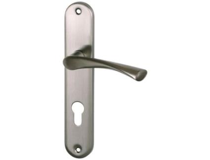 Conjunto De Alças Metálicas De Alumínio Mate Níquel Cyl 195mm Alpertec