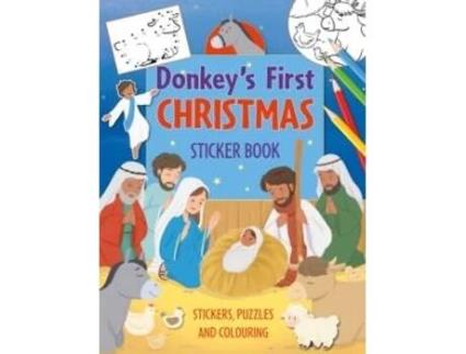 Livro Donkeys First Christmas De Suzy Senior (inglês)
